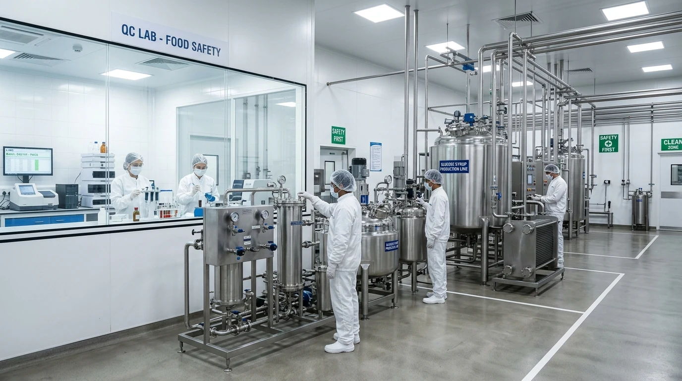 Potravinárska výroba a laboratórna kontrola kvality E507