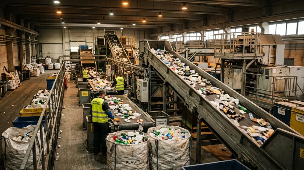 EkoMax technológie triedenia recyklácia