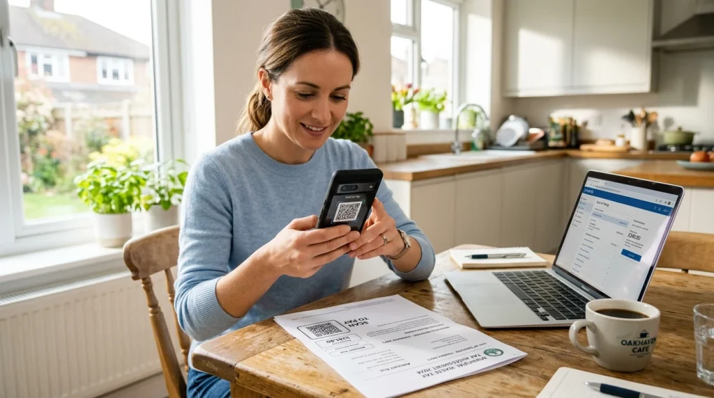 Rýchla platba poplatku za komunálny odpad naskenovaním QR kódu v mobilnom bankovníctve